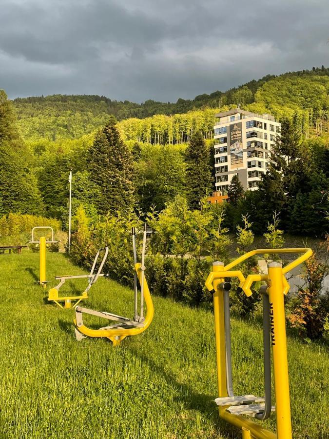 Apartament Kurort Kozubnik - Taras Nad Potokiem Porąbka Buitenkant foto
